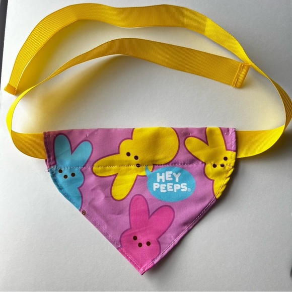 Peeps Other - Peeps Dog Bandana “Hey Peeps” Sz Small